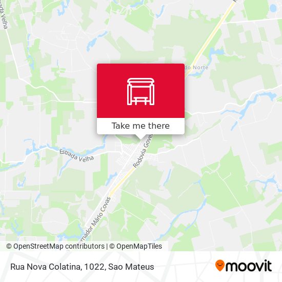 Rua Nova Colatina, 1022 map
