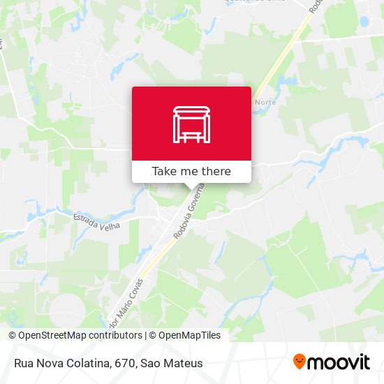 Rua Nova Colatina, 670 map