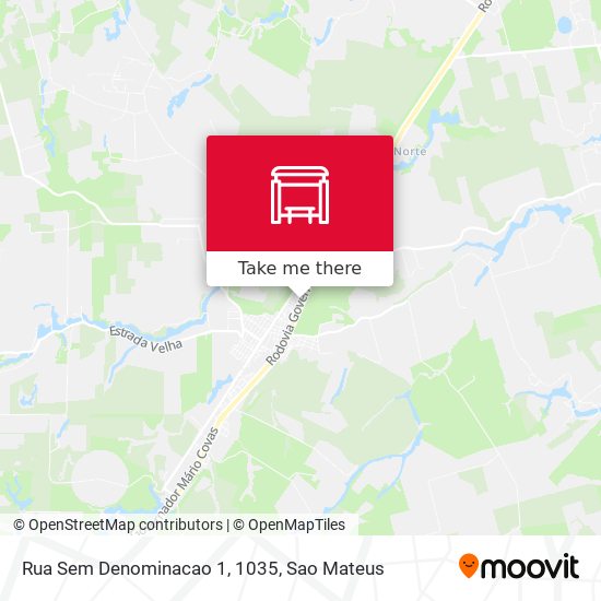 Rua Sem Denominacao 1, 1035 map