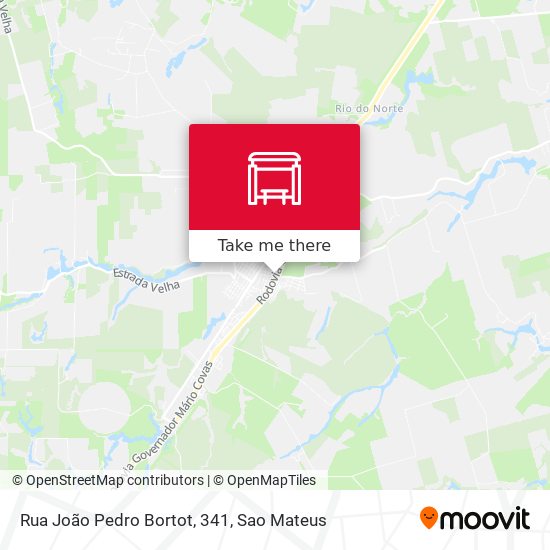 Rua João Pedro Bortot, 341 map