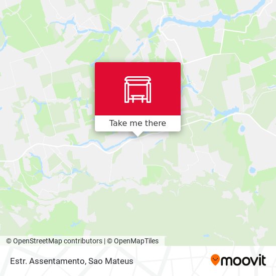 Estr. Assentamento map