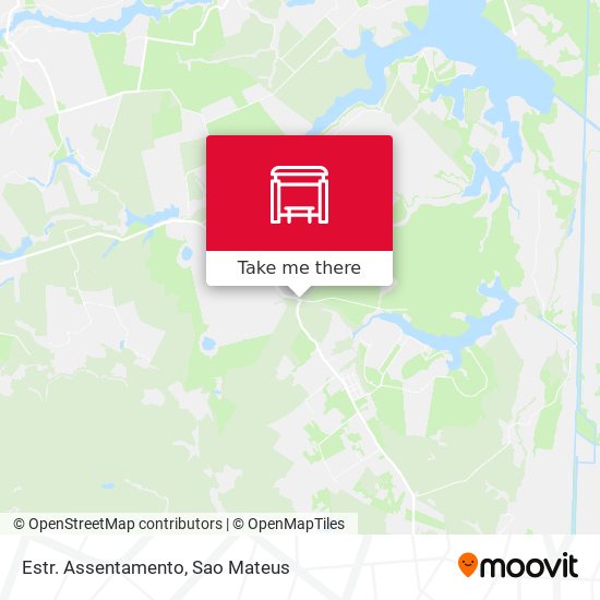 Estr. Assentamento map