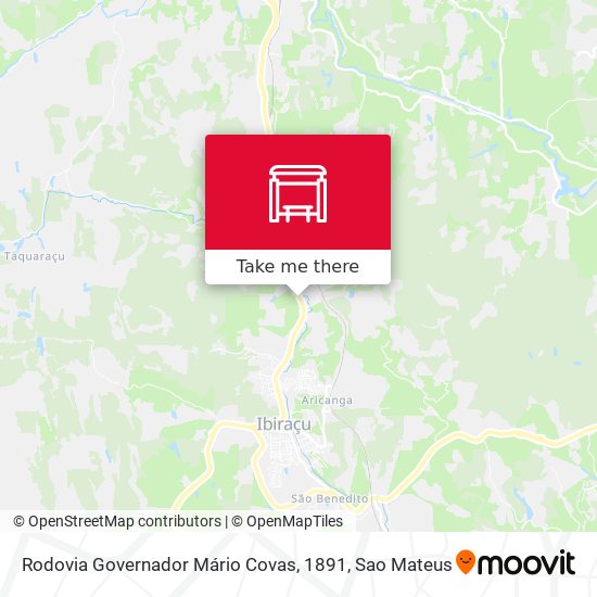 Rodovia Governador Mário Covas, 1891 map