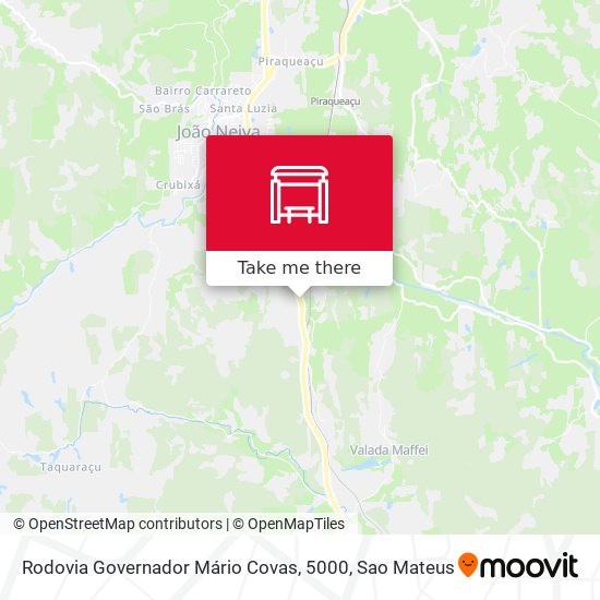Rodovia Governador Mário Covas, 5000 map