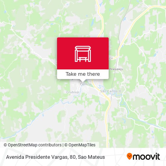 Avenida Presidente Vargas, 80 map