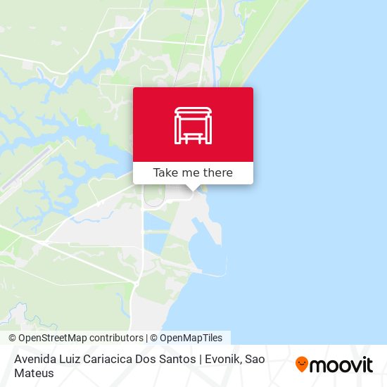 Avenida Luiz Cariacica Dos Santos | Evonik map