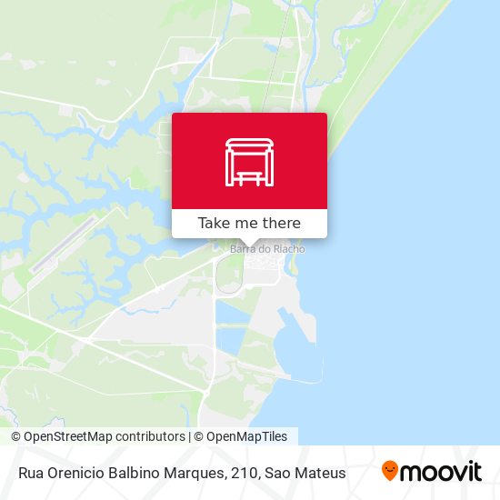 Rua Orenicio Balbino Marques, 210 map