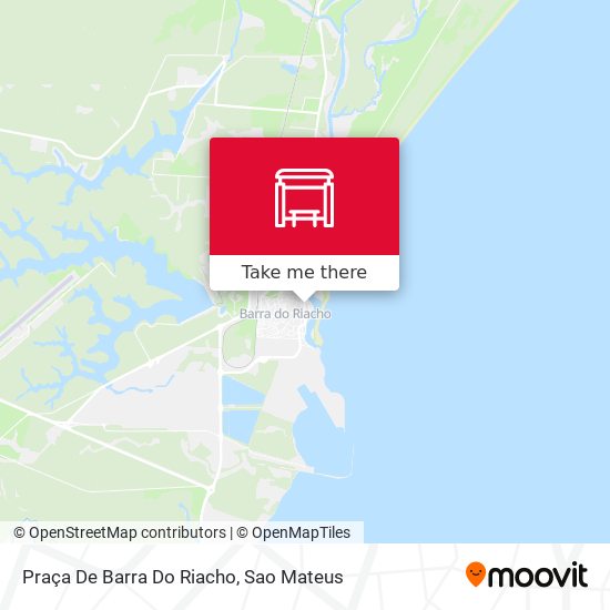 Praça De Barra Do Riacho map