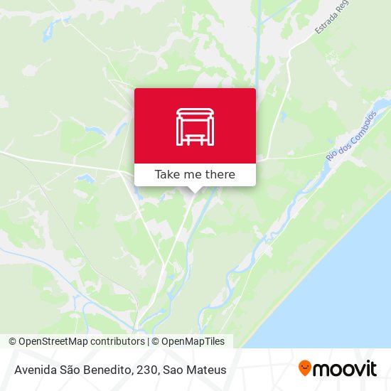 Avenida São Benedito, 230 map