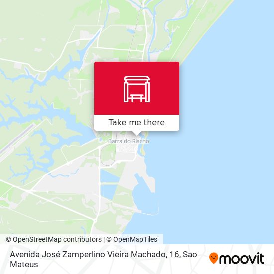Avenida José Zamperlino Vieira Machado, 16 map