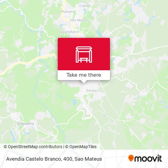 Avendia Castelo Branco, 400 map