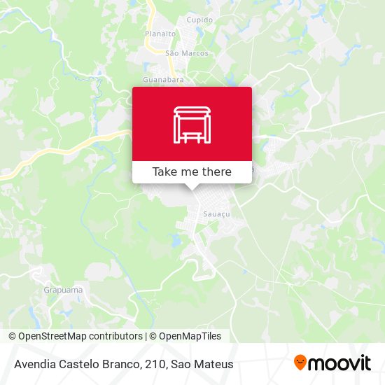 Avendia Castelo Branco, 210 map