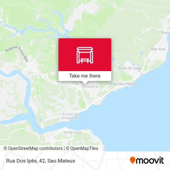 Rua Dos Ipês, 42 map