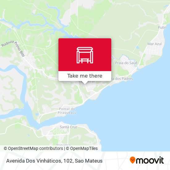 Avenida Dos Vinháticos, 102 map