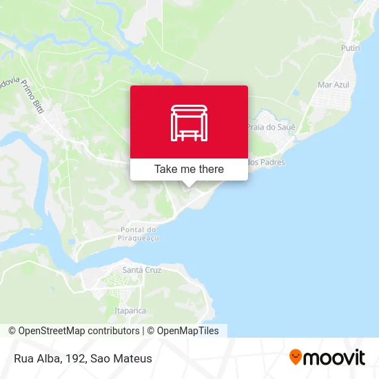Rua Alba, 192 map