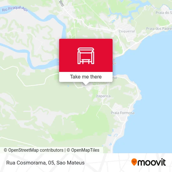 Rua Cosmorama, 05 map