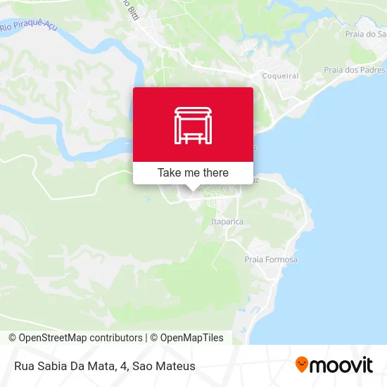 Rua Sabia Da Mata, 4 map