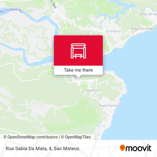 Rua Sabia Da Mata, 4 map