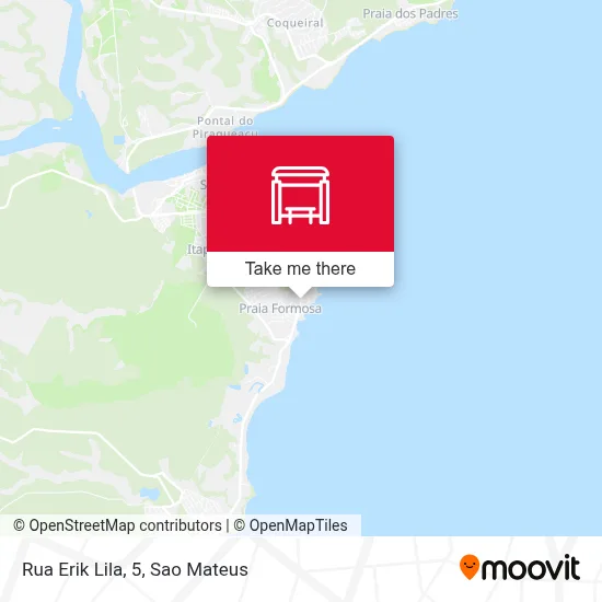 Rua Erik Lila, 5 map