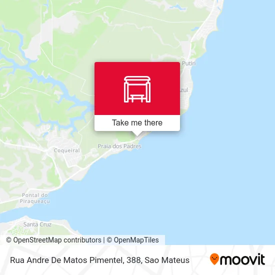 Rua Andre De Matos Pimentel, 388 map