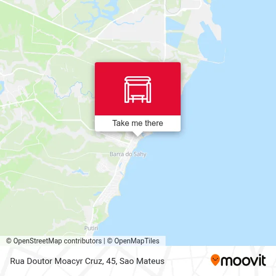 Rua Doutor Moacyr Cruz, 45 map