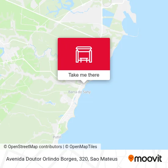 Avenida Doutor Orlindo Borges, 320 map