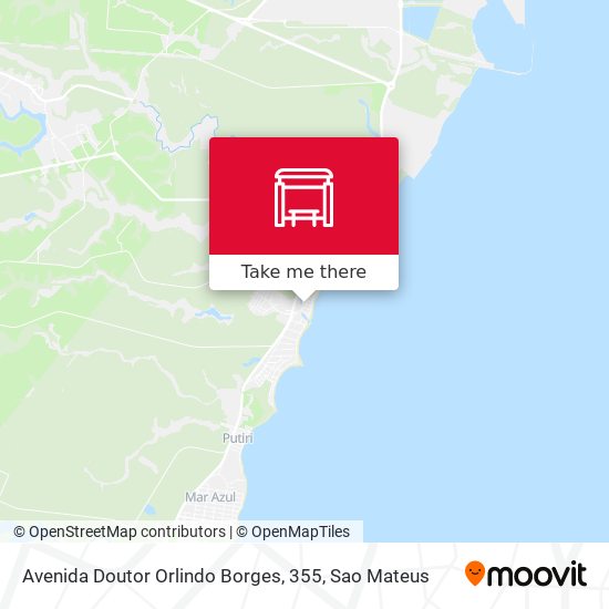 Avenida Doutor Orlindo Borges, 355 map