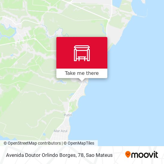 Avenida Doutor Orlindo Borges, 78 map