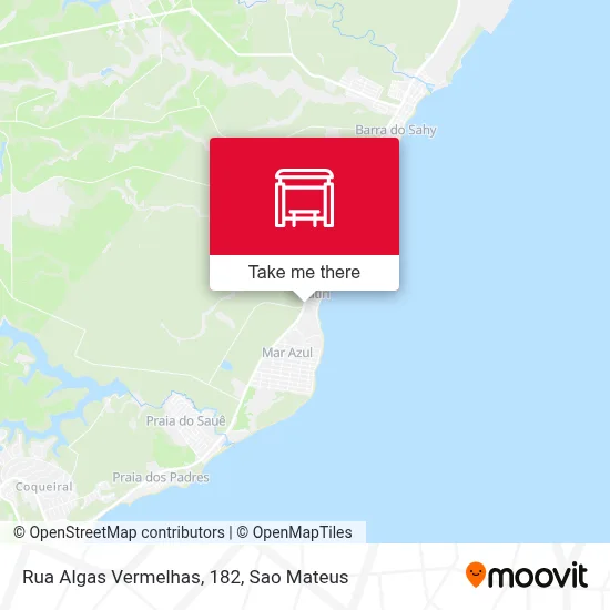Rua Algas Vermelhas, 182 map