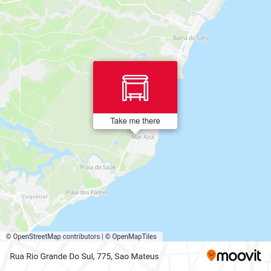 Rua Rio Grande Do Sul, 775 map