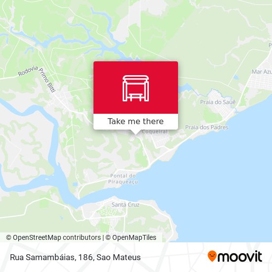 Rua Samambáias, 186 map