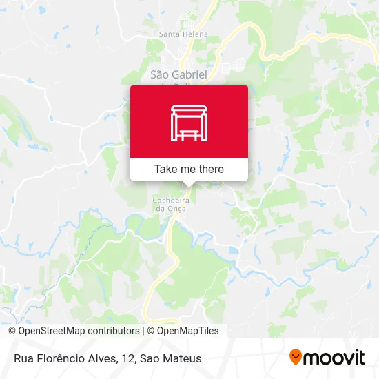 Rua Florêncio Alves, 12 map