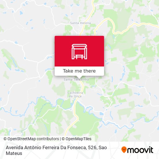Avenida Antônio Ferreira Da Fonseca, 526 map