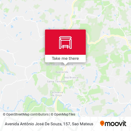 Avenida Antônio José De Souza, 157 map