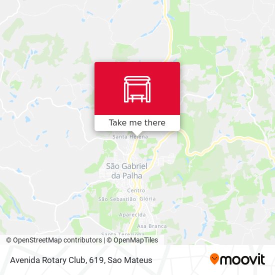 Avenida Rotary Club, 619 map