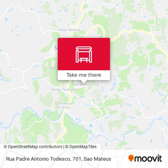 Rua Padre Antonio Todesco, 701 map