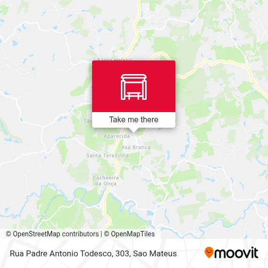 Rua Padre Antonio Todesco, 303 map