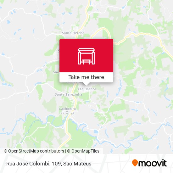 Rua José Colombi, 109 map
