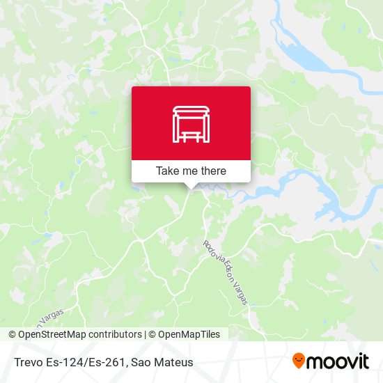 Trevo Es-124/Es-261 map