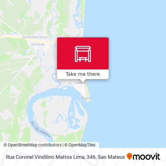 Rua Coronel Vindilino Mattos Lima, 346 map
