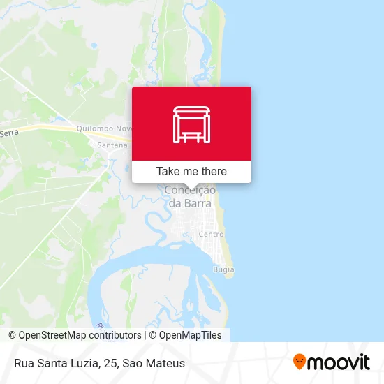 Rua Santa Luzia, 25 map