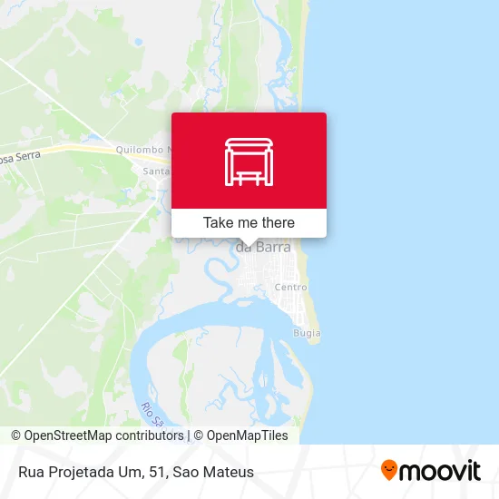 Rua Projetada Um, 51 map