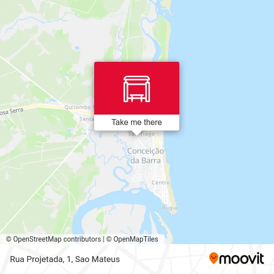 Rua Projetada, 1 map