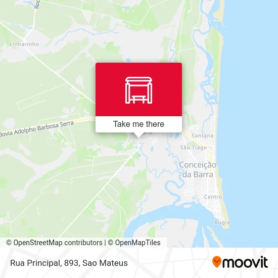 Rua Principal, 893 map