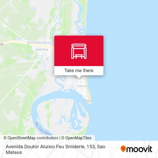 Avenida Doutor Aluísio Feu Smiderle, 153 map
