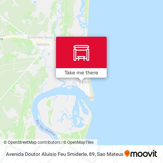 Avenida Doutor Aluísio Feu Smiderle, 89 map