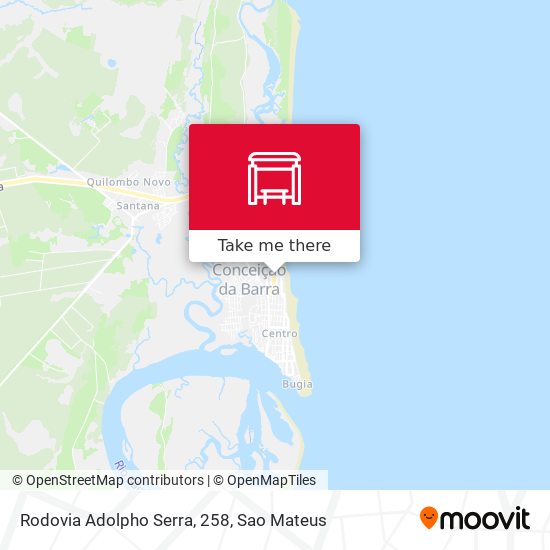 Rodovia Adolpho Serra, 258 map