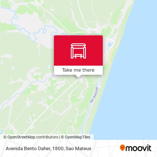 Avenida Bento Daher, 1800 map