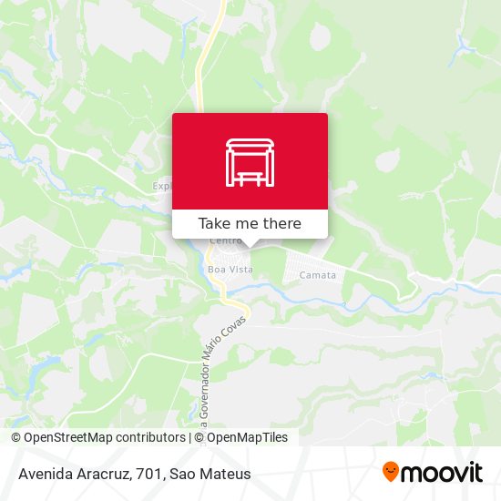 Avenida Aracruz, 701 map