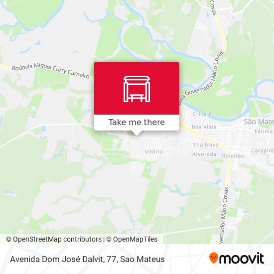 Avenida Dom José Dalvit, 77 map